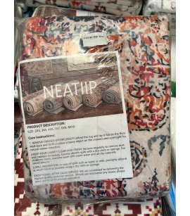 NEATIIP 3 x 5 ft Washable Bohemian  Area Rug. 720 Units. EXW Los Angeles 